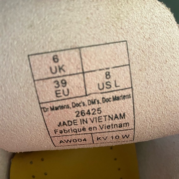 1460 WOMEN'S PATENT LEATHER LACE UP BOOTS - Picture 6 of 6